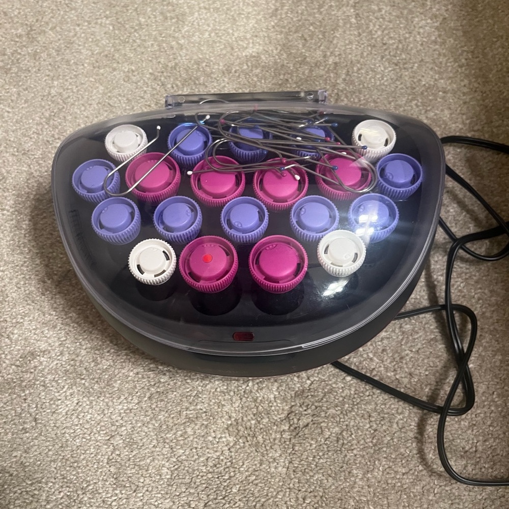 Remington Hair Rollers Set - Purple, Pink, White